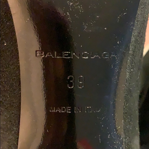 Balenciaga Black Size French 39 Bootie with bow - Picture 7 of 8